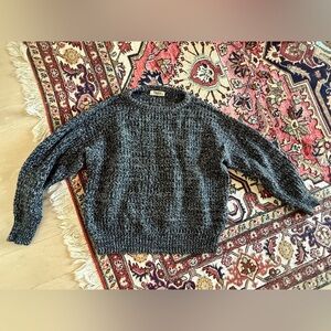 Aritzia Cozy Crew Neck Fisherman’s Sweater - XS